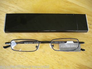 Pair~Foster Grant Ultra Compact Thins Readers +1.50 ~ New ~ Spring 
