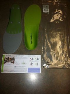 superfeet green insoles orthotic arch support size g