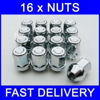 16 x ALLOY WHEEL NUTS FOR SUZUKI JIMNY / SAMURAI / SJ30 / SJ40 / M12x1 