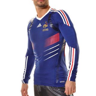 ADIDAS FRANCE 2010 LS TECHFIT PLAYERS ISSUE JERSEY SHIRT NEW! PICK 