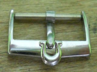 OMEGA STAINLESS STEEL NEW OLD STOCK BUCKLE VINTAGE REPLACEMENT