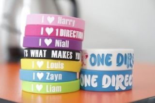 one direction rubber bracelets in Fashion Jewelry