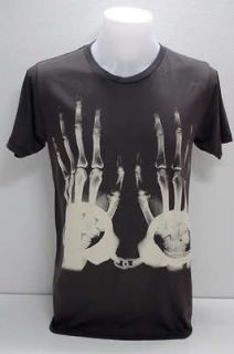 ray handcuffs goth indie punk rock art t shirt l