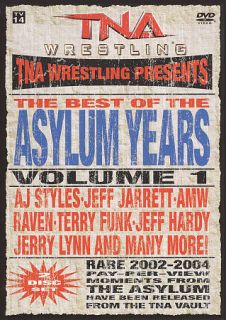 TNA Wrestling The Best of the Asylum Years, Vol. 1 DVD, 2010, 2 Disc 