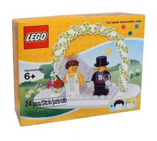 NEW LEGO 853340 MINIFIGURE WEDDING FAVOR SET w/ BRIDE & GROOM, NIB 
