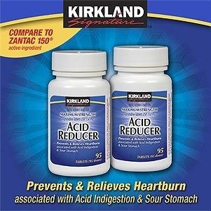   150 mg Acid Reducer Maximum Strength Kirkland Signature 190 Tablets