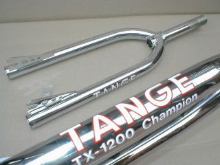 nos bmx tange tx 1200 chromoly chrome fork old school