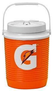 Gatorade 1 Gallon Cooler   Original Bright Orange Design Cooler