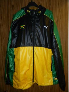 Authentic Puma FAAS Jamaica Track, Rain, Wind jacket. SIZE L. Brand 