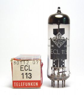 Rare Telefunken ECL113 / ECL 113 Tube for Jotha Liliput Radio, NOS