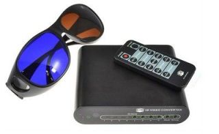   Converter Box for HD STB 3D program with 2 HDMI cables,2pcs 3D glasses