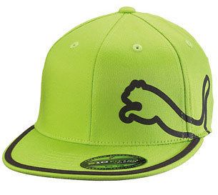 RICKIE FOWLER PUMA MONOLINE FITTED GOLF HAT CAP 2012 LIME LRG/X LRG