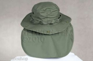 Helikon tex New Olive Drab boonie with neck protector flap, fishing 