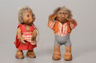 old steiff hedgehog mecki micki dolls original 5 inch from