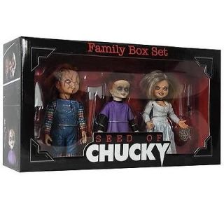 2004 Rare Neca Seed Of Chucky 5 tall Tiffany Glen Horror Family Set 