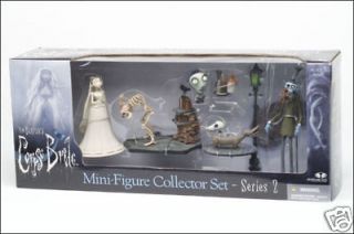CORPSE BRIDE   3 Series 2 Mini Action Figure Collector Boxed Set 