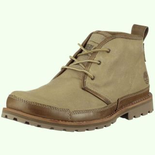 TIMBERLAND Boots Mens Earthkeepers™ Chukka Boot Canvas Green,Brown 