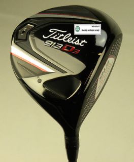 New 2012 Titleist Golf 913 D3 Driver Diamana White 72 Shaft Stiff 9.5 