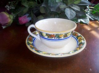 adams royal ivory titian ware cup saucer 