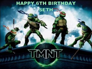 teenage mutant ninja turtles cake toppers in Birthday