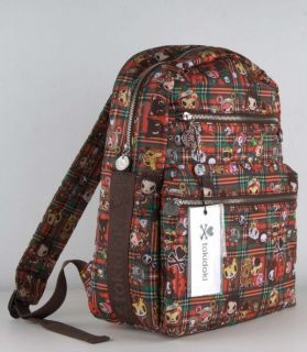 tokidoki red glenard backpack 3742