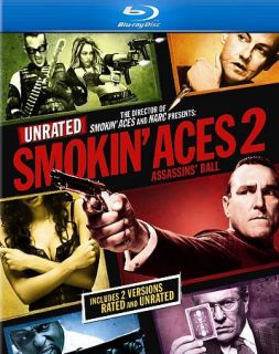 Smokin Aces 2 Assassins Ball Blu ray Disc, 2010, Rated Unrated 