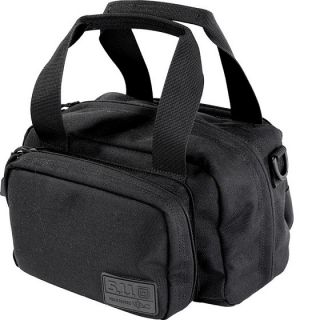 11 Tactical Small Kit Tool Bag, Black with Three Compartments 
