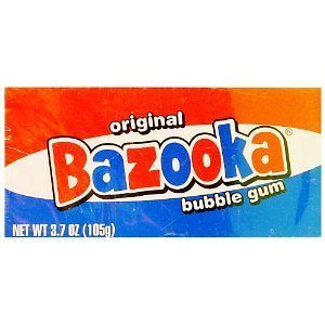 bazooka bubble gum party box 4 oz 12 boxes time