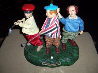 three stooges golf animatronic time left $ 48 00 or