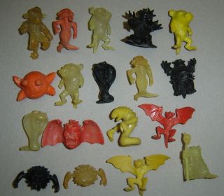 18 MONSTERS in my pocket PREMIUM FIGURES rare LARGE LOT ARGENTINA