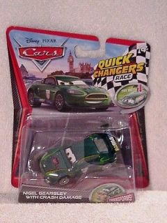 Newly listed DISNEY CARS 2   QUICK CHANGERS RACE CARS   NIGEL GEARSLEY 