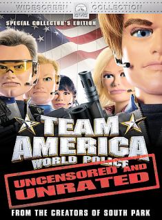 Team America DVD, 2005, Widescreen Collection Unrated Checkpoint 