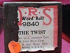   ANTIQUE PLAYER PIANO MUSIC ROLLS THE TWIST   TRIPOLI   LAZY RIVER