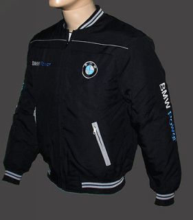 bmw power jacket embroidered logos