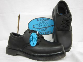 LADIES GLOBE TROTTERS LEATHER STEEL TOE CAP SAFETY SHOE (LH152)