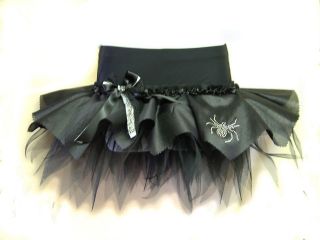 GIRLS DANCE STAGE TUTUS SKIRT FANCY DRESS UP PARTY COSTUME GOTH 