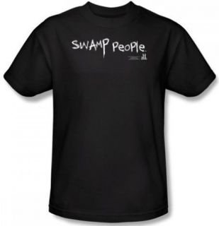   Women Ladies Kid Youth SIZES Swamp People Logo TV Show t shirt top tee