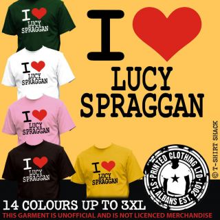 Love Lucy Spraggan T shirt,TV Singer Tee Shirt, Reality Show Tshirt 