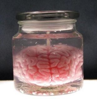 brain in a jar candle dr frankenstein mad lab anatomy