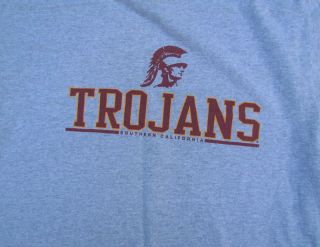 USC Trojans T Shirt SIZE L Large University Southern California 
