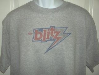 chicago blitz usfl throwback football logo t shirt xx large