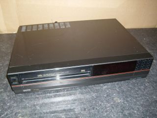 sanyo vhr 3300e vintage vcr video recorder vhs cassette time