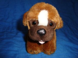 build a bear mini boxer puppy dog plush 7 long