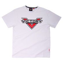 new victory motorcycles logo t shirt white more options size