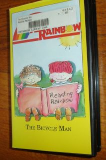 used reading rainbow episode vhs the bicycle man time left