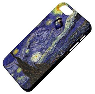 Doctor Who Tardis Starry Night van Gogh Case Premium Hardshell for 