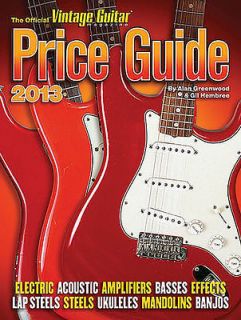 2013 official vintage guitar price guide softcover book time left