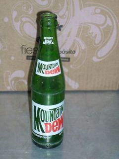 Vintage 10oz Unopened Glass Mountain Dew Bottle Hillbil​ly Version