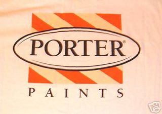 porter paints extra large t shirt xl painting logo  11 99 