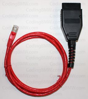 BMW ENET (Ethernet to OBD) Interface Cable E SYS ICOM Coding F series 